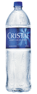 Cristal, la marca que domina el mercado del agua embotellada